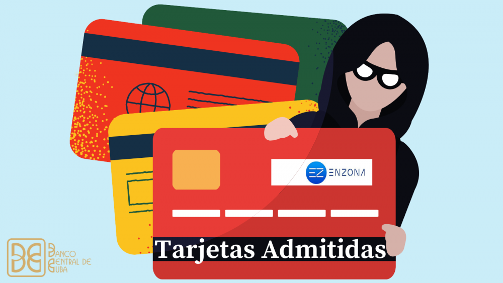 Imagen relacionada con la noticia :Tarjetas admitidas por la plataforma Enzona